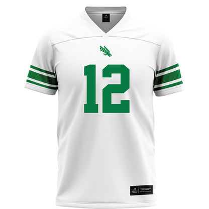North Texas - NCAA Football : Tyson Wilson - White Football Jersey-0