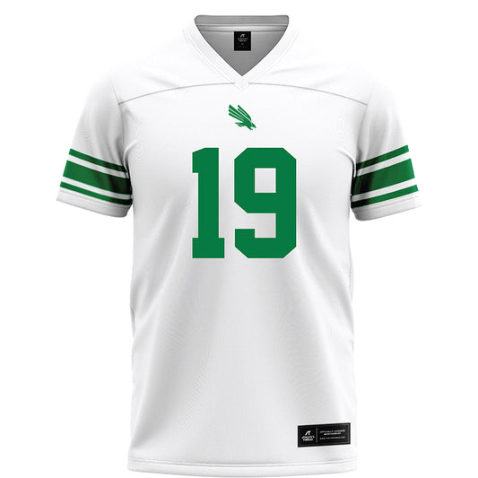 North Texas - NCAA Football : Jaden Allen - White Football Jersey-0
