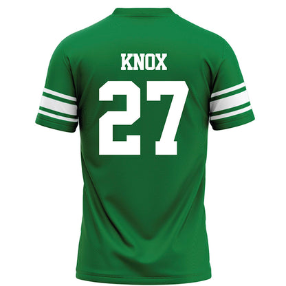 North Texas - NCAA Football : Julian Knox - Green Football Jersey-1