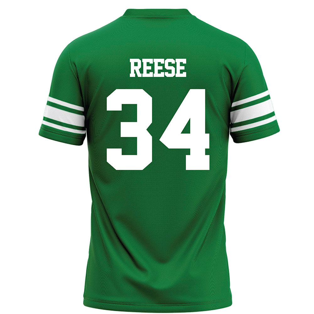 North Texas - NCAA Football : Brenden Reese - Green Football Jersey-1