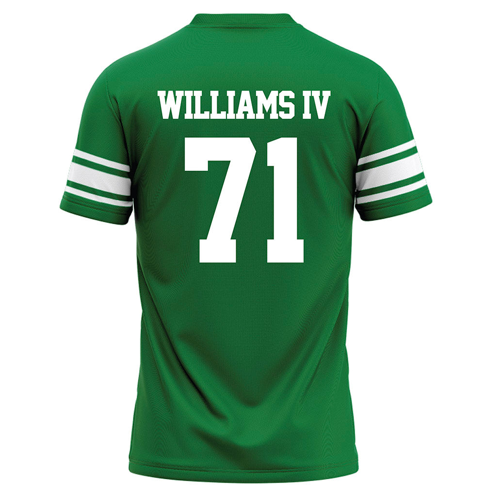 North Texas - NCAA Football : Johnny Williams IV - Green Football Jersey-1