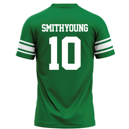 North Texas - NCAA Football : Patrick Smith-Young - Green Football Jersey-1