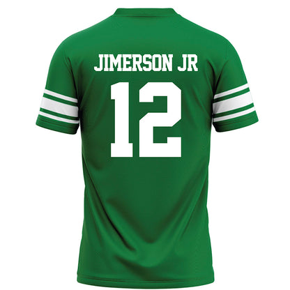 North Texas - NCAA Football : Chris Jimerson jr - Green Football Jersey-1