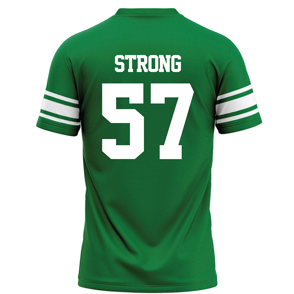 North Texas - NCAA Football : Chandler Strong - Green Football Jersey-1