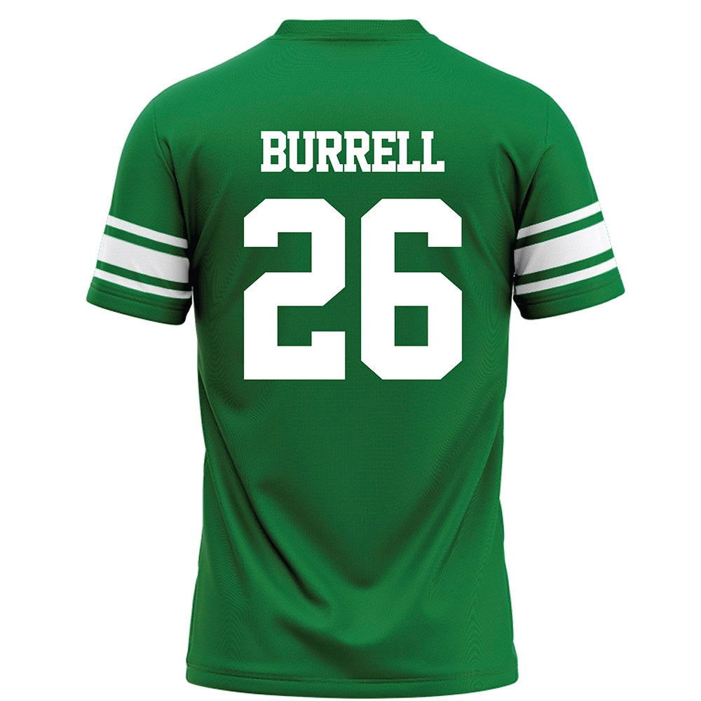 North Texas - NCAA Football : Smaje Burrell - Green Football Jersey-1