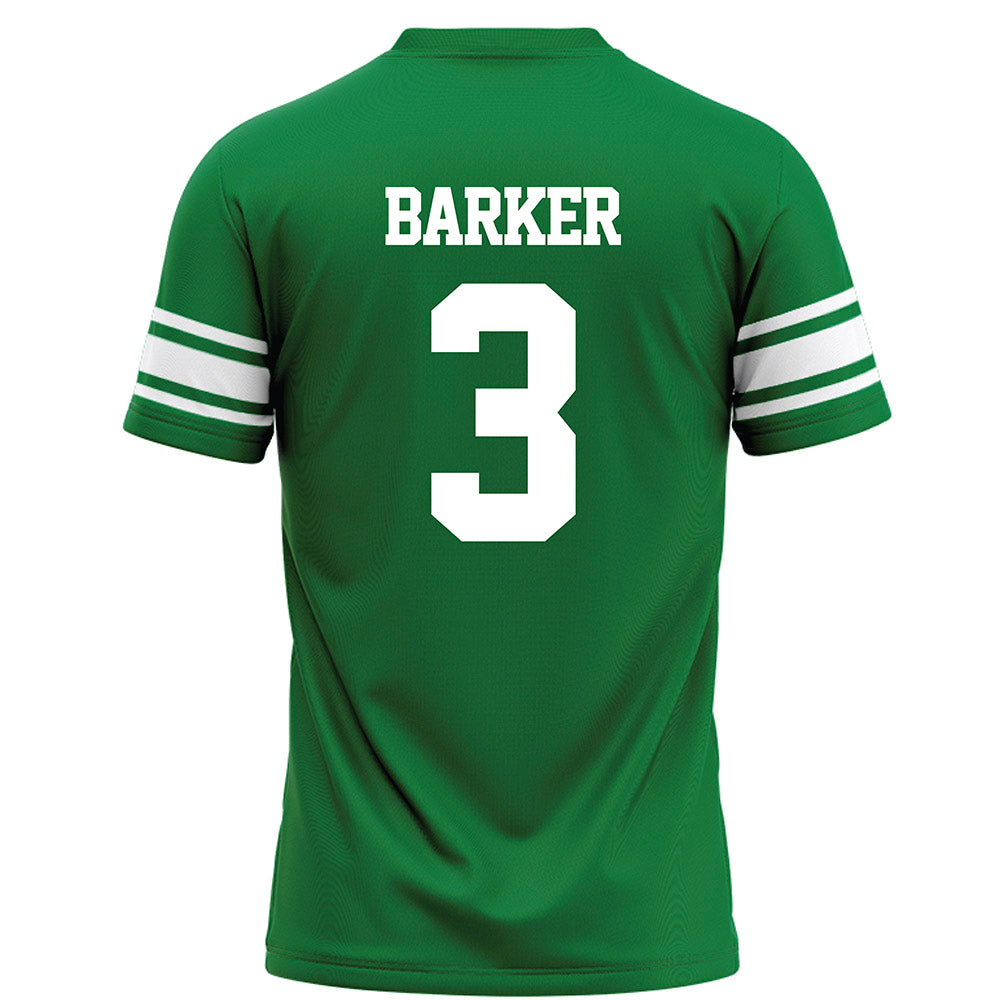 North Texas - NCAA Football : Zakye Barker - Green Football Jersey-1