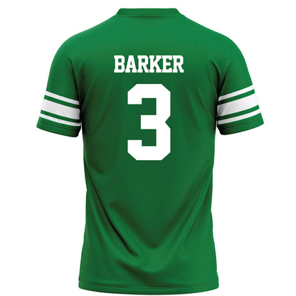 North Texas - NCAA Football : Zakye Barker - Green Football Jersey-1