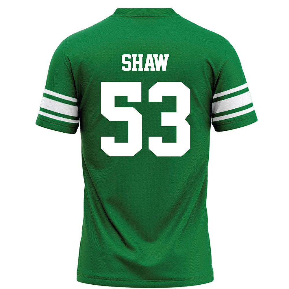 North Texas - NCAA Football : Dylan Shaw - Green Football Jersey-1