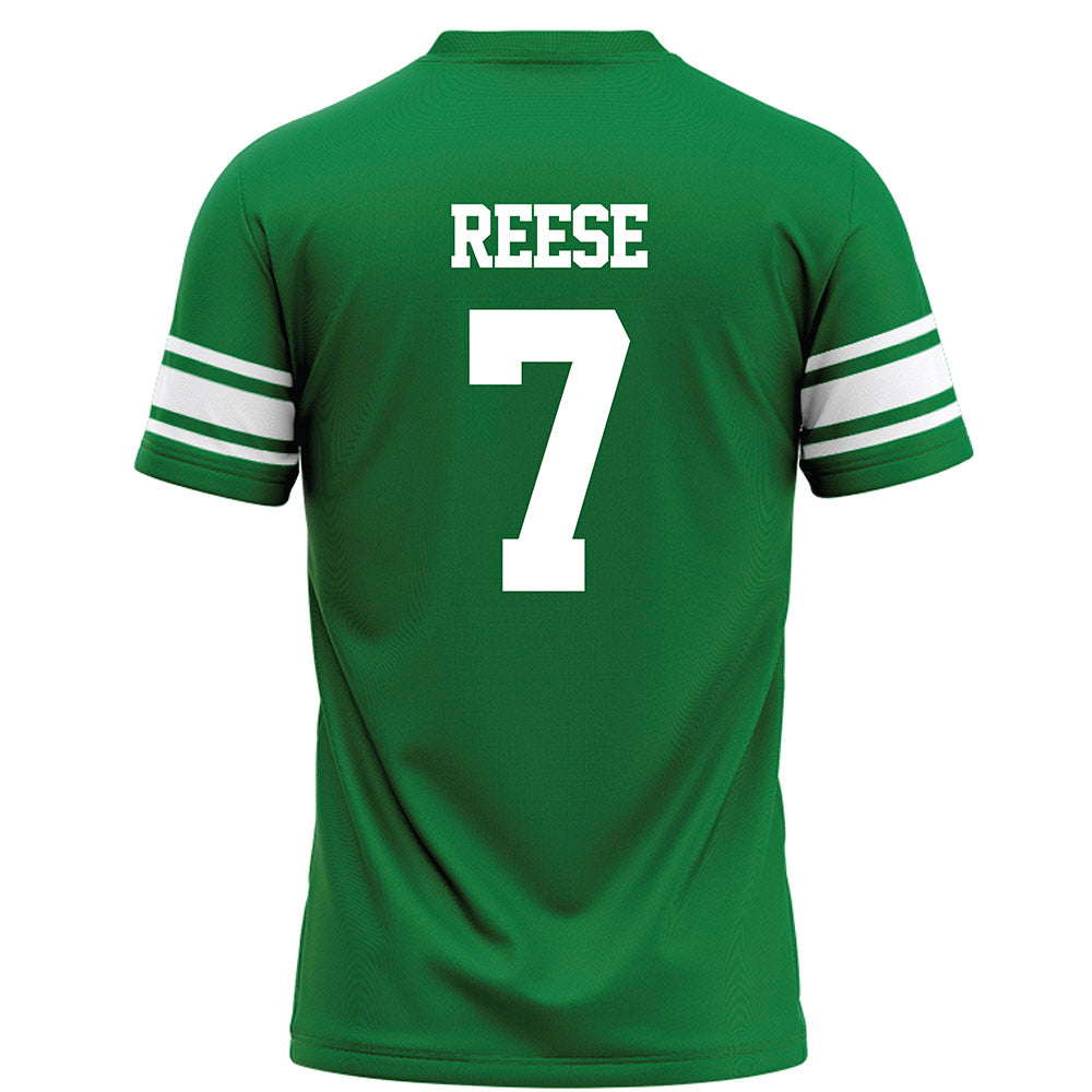 North Texas - NCAA Football : Max Reese - Green Football Jersey-1