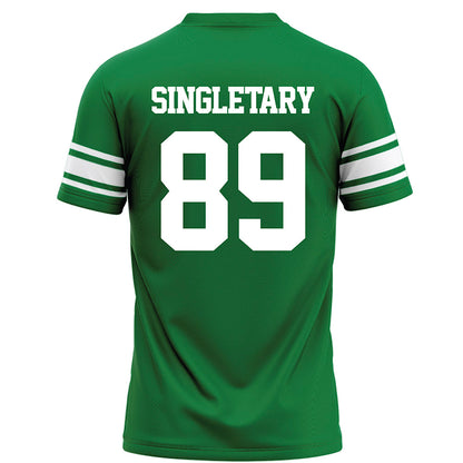 North Texas - NCAA Football : Jerious Singletary - Green Football Jersey-1
