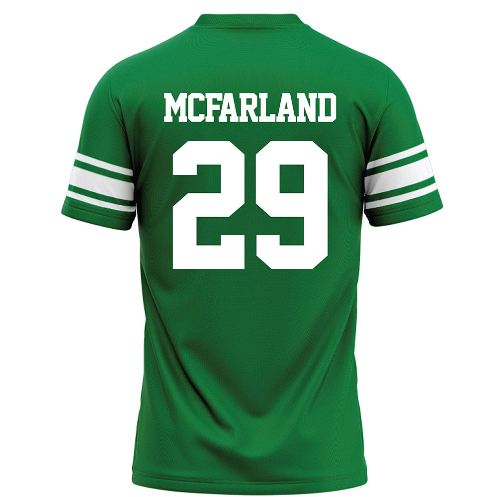 North Texas - NCAA Football : Kamdon McFarland - Green Football Jersey-1