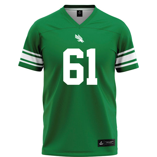 North Texas - NCAA Football : Drew Cunningham - Green Football Jersey-0