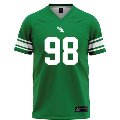 North Texas - NCAA Football : Curlee Thomas - Green Football Jersey-0