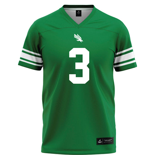 North Texas - NCAA Football : TJ Chukwurah - Green Football Jersey-0
