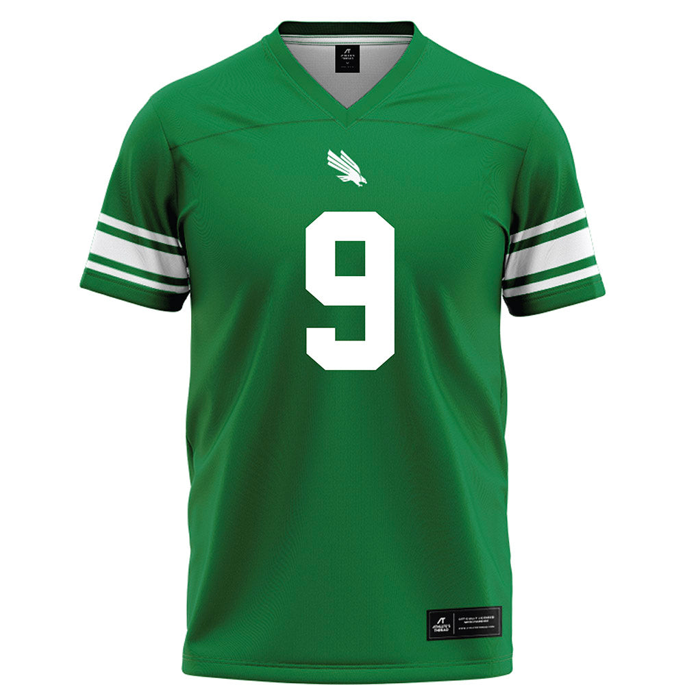 North Texas - NCAA Football : Cameren Jenkins - Green Football Jersey-0