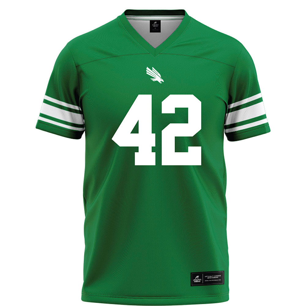 North Texas - NCAA Football : Brayden Knox - Green Football Jersey-0