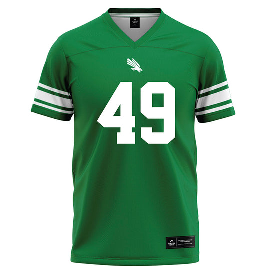 North Texas - NCAA Football : Brodie Scoggins - Green Football Jersey-0