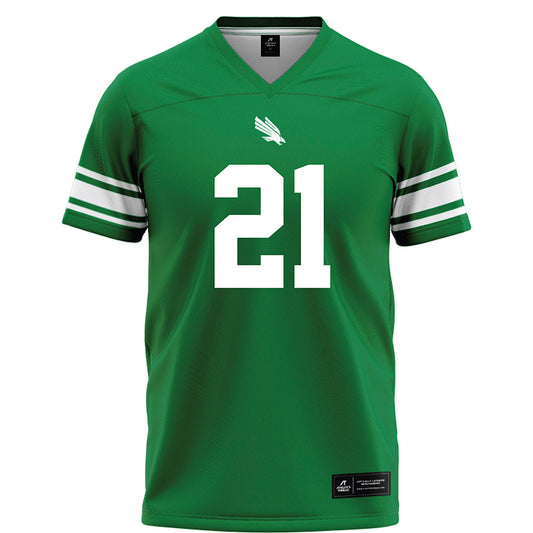 North Texas - NCAA Football : Jason Cross Jr. - Green Football Jersey-0