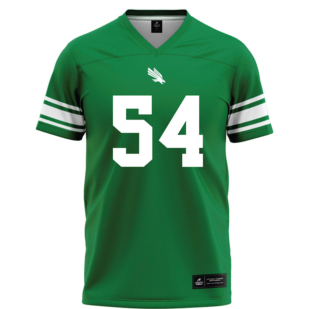 North Texas - NCAA Football : Henry Fenuku - Green Football Jersey-0
