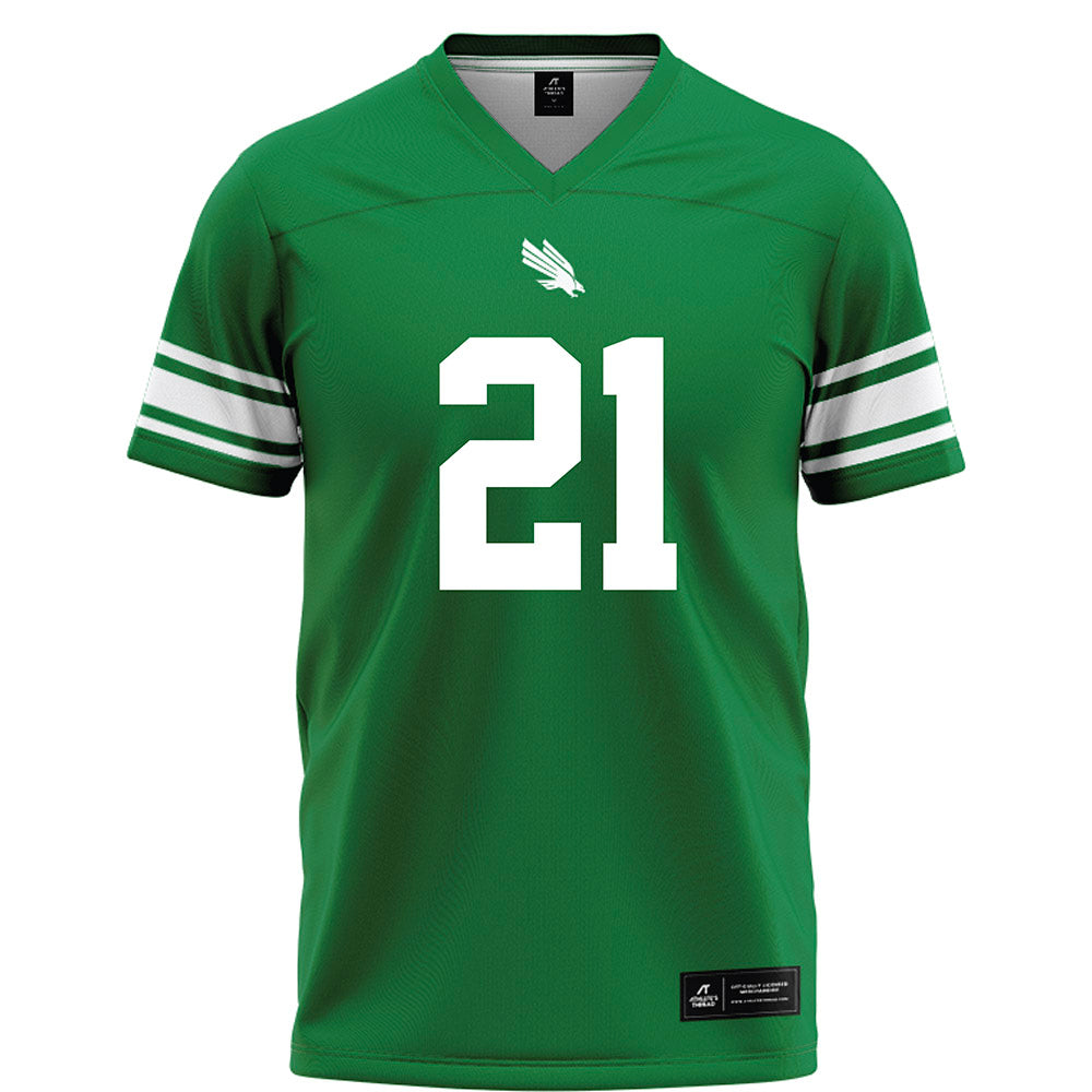 North Texas - NCAA Football : Jason Cross Jr - Green Football Jersey-0