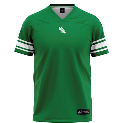 North Texas - NCAA Football : Luke Crudgington - Green Football Jersey-0