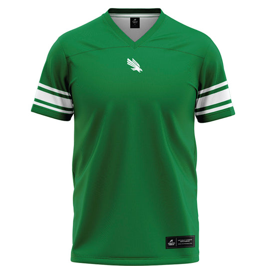 North Texas - NCAA Football : Luke Crudgington - Green Football Jersey-0