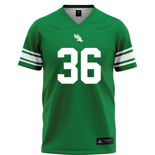 North Texas - NCAA Football : Jaden Manning - Green Football Jersey-0