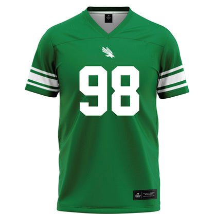 North Texas - NCAA Football : Curlee Thomas IV - Green Football Jersey-0