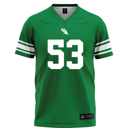 North Texas - NCAA Football : Dylan Shaw - Green Football Jersey-0