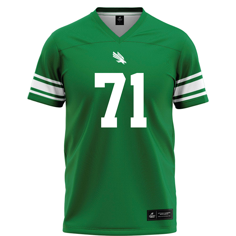 North Texas - NCAA Football : Johnny Williams IV - Green Football Jersey-0