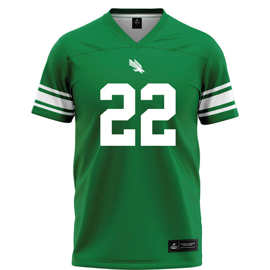 North Texas - NCAA Football : Colin Page - Green Football Jersey-0