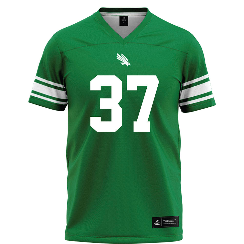 North Texas - NCAA Football : Ian Ratliff - Green Football Jersey-0