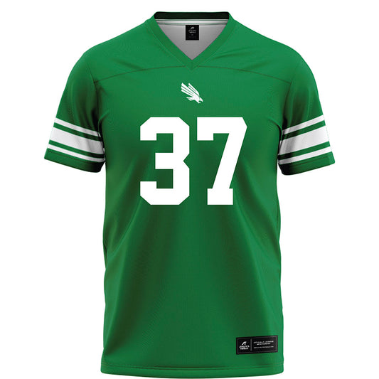 North Texas - NCAA Football : Ian Ratliff - Green Football Jersey-0