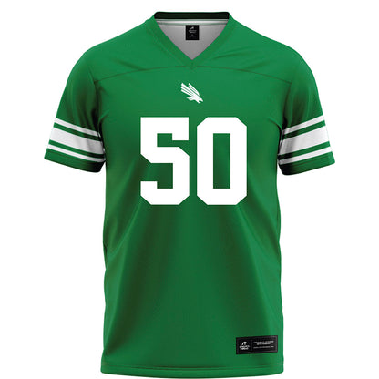 North Texas - NCAA Football : Jahzari Priester - Green Football Jersey-0