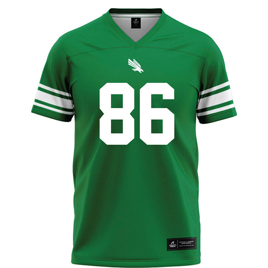 North Texas - NCAA Football : Zach Yang - Green Football Jersey-0