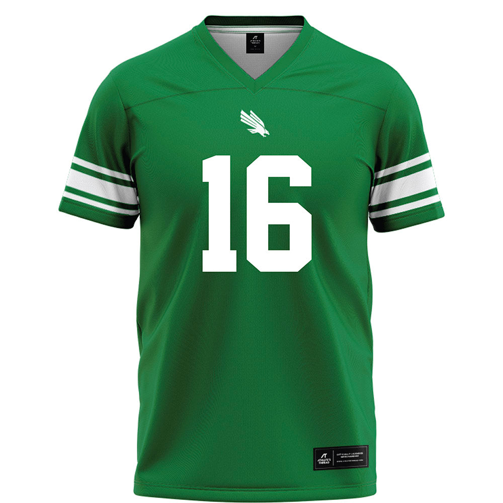 North Texas - NCAA Football : James Tyre - Green Football Jersey-0