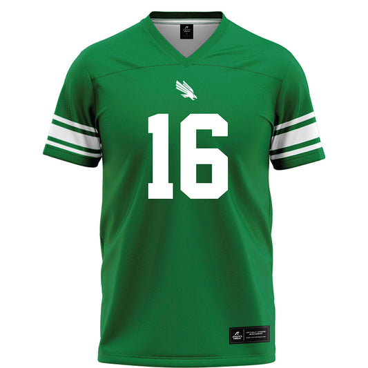 North Texas - NCAA Football : James Tyre - Green Football Jersey-0