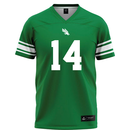 North Texas - NCAA Football : Kyle Koch - Green Football Jersey-0