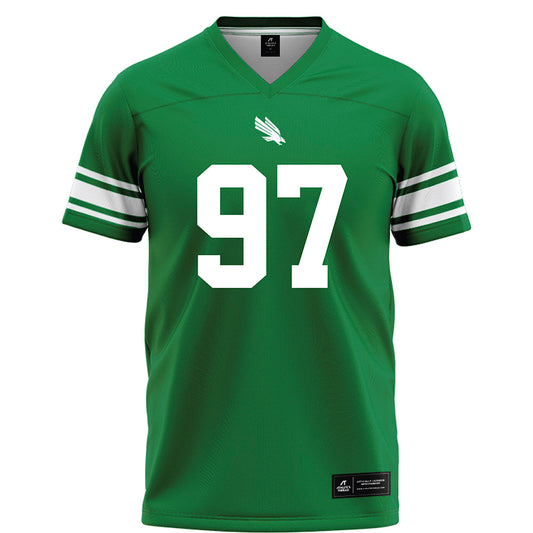 North Texas - NCAA Football : Demetrie Morgan - Green Football Jersey-0