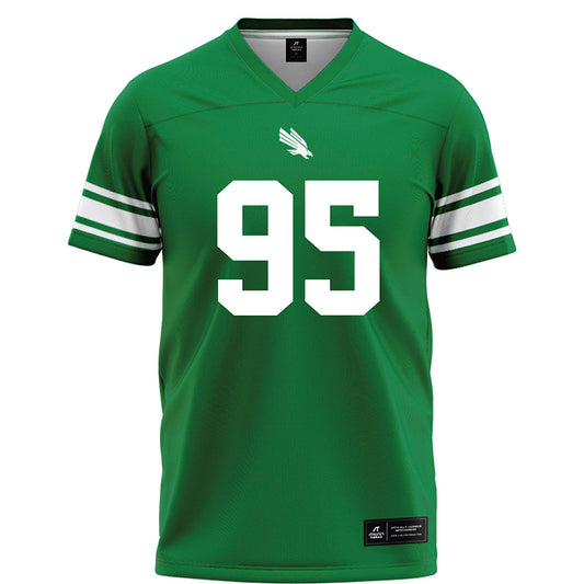 North Texas - NCAA Football : Rudy Vargas - Green Football Jersey-0