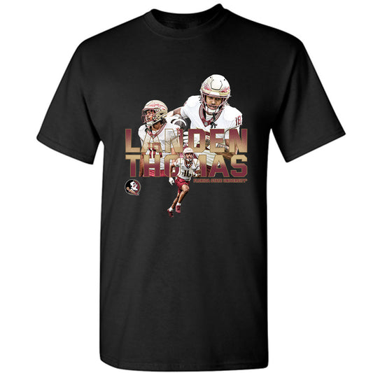 FSU - NCAA Football : Landen Thomas - T-Shirt Player Collage