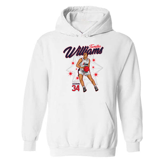 UConn - Womens Basketball Legends : Tamika Williams-Jeter - Hooded Sweatshirt