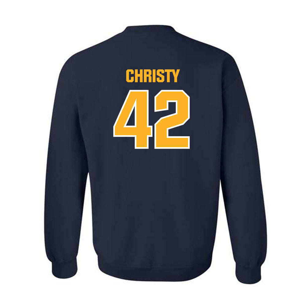 UW Eau Claire - NCAA Football : Carter Christy - Classic Shersey Crewneck Sweatshirt-1