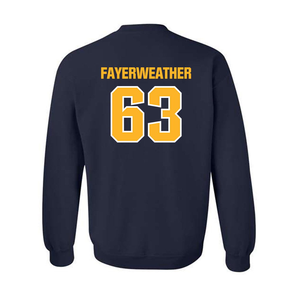 UW Eau Claire - NCAA Football : Blake Fayerweather - Classic Shersey Crewneck Sweatshirt-1