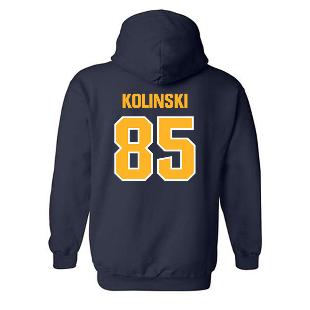 UW Eau Claire - NCAA Football : Jayce Kolinski - Classic Shersey Hooded Sweatshirt-1
