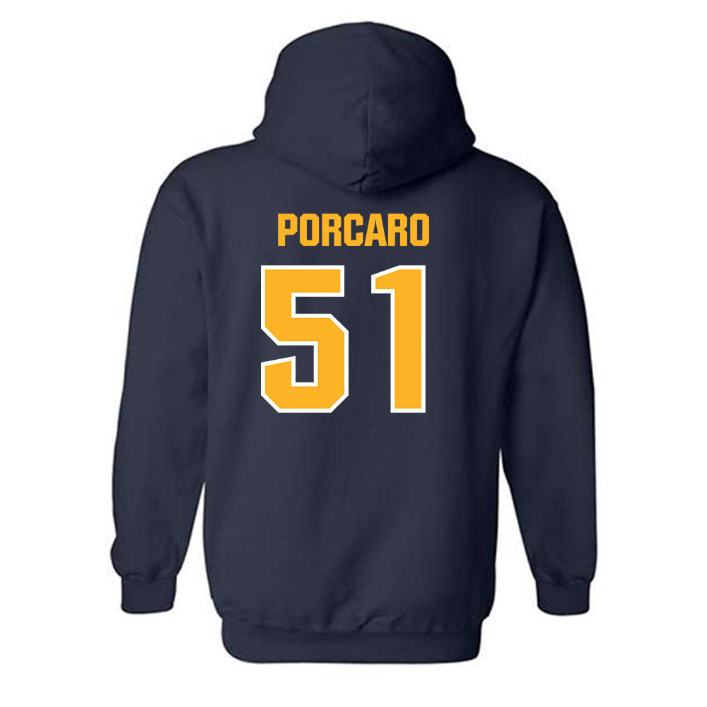 UW Eau Claire - NCAA Football : Frank Porcaro - Classic Shersey Hooded Sweatshirt-1