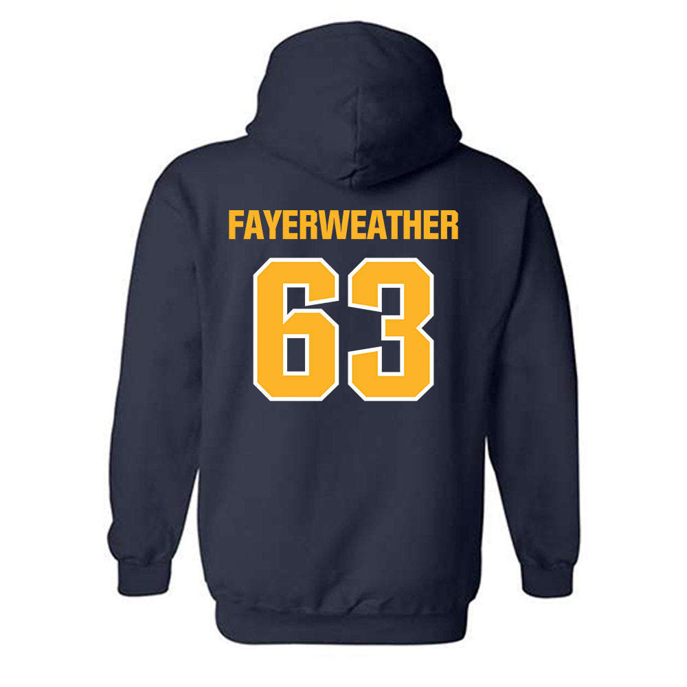 UW Eau Claire - NCAA Football : Blake Fayerweather - Classic Shersey Hooded Sweatshirt-1