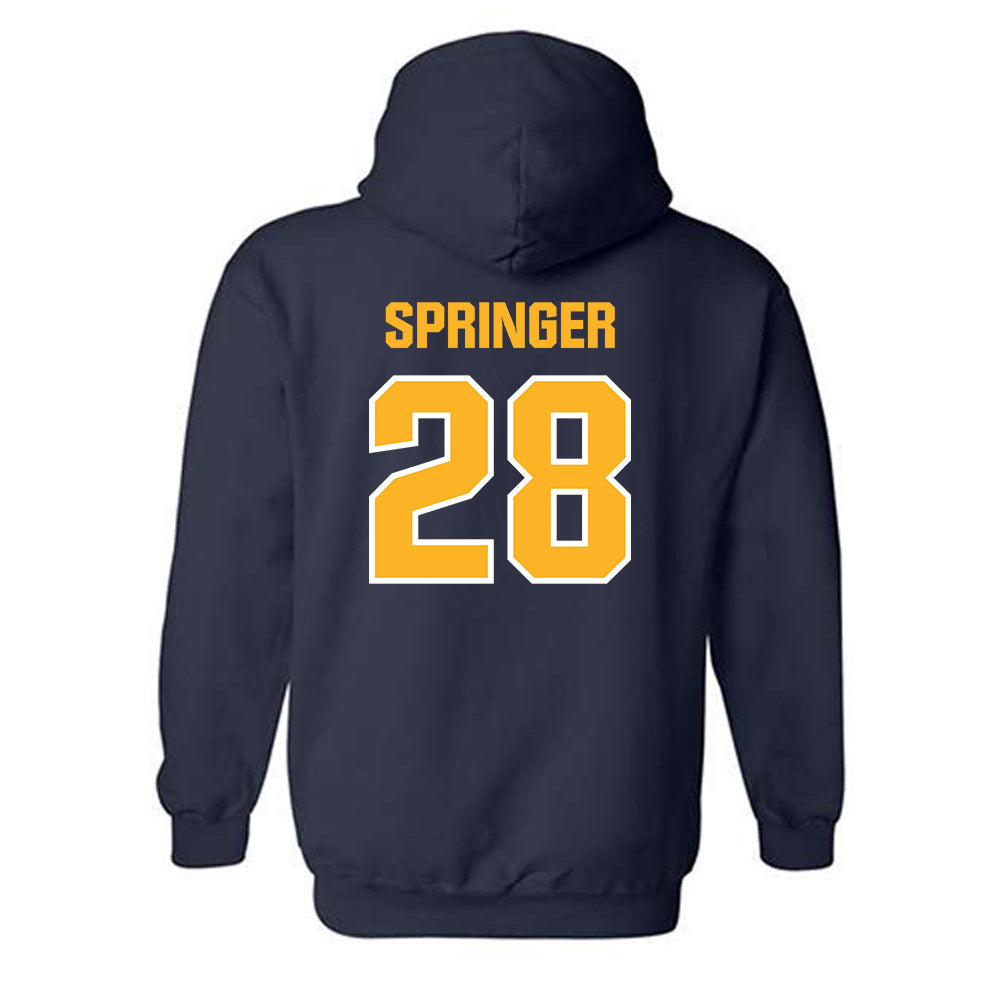 UW Eau Claire - NCAA Softball : Siri Springer - Classic Shersey Hooded Sweatshirt-1