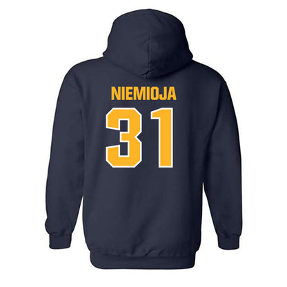 UW Eau Claire - NCAA Baseball : Tapio Niemioja - Classic Shersey Hooded Sweatshirt-1