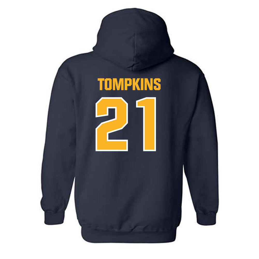 UW Eau Claire - NCAA Women's Soccer : Olivia Tompkins - Classic Shersey Hooded Sweatshirt-1